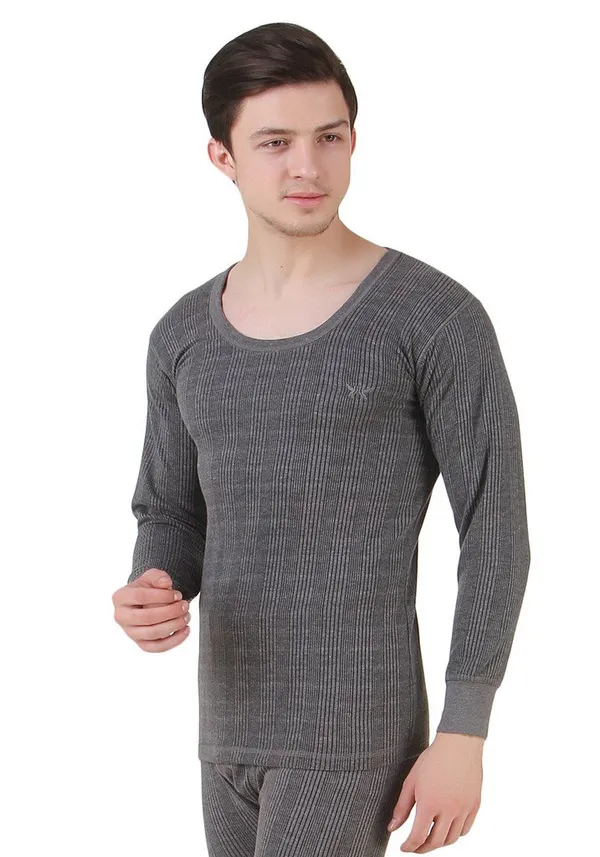 Quilted_Thermal_Set_Round_Neck_Full_Sleeve_Top_And_Trouser_For_Men