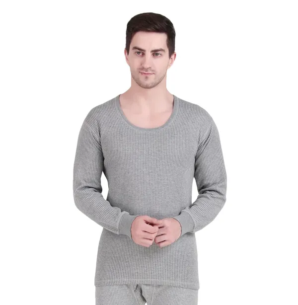 Mens_Quilted_Thermal_Top_Mens_Quilted_Thermal_Round_Neck_Top
