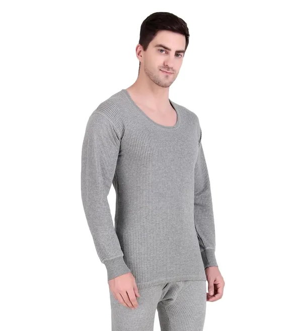 Mens_Quilted_Thermal_Top_Mens_Quilted_Thermal_Round_Neck_Top
