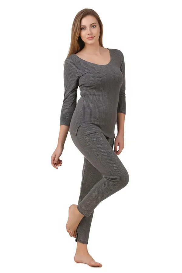 Womens_Poly_Cotton_Quilted_Thermal_Set
