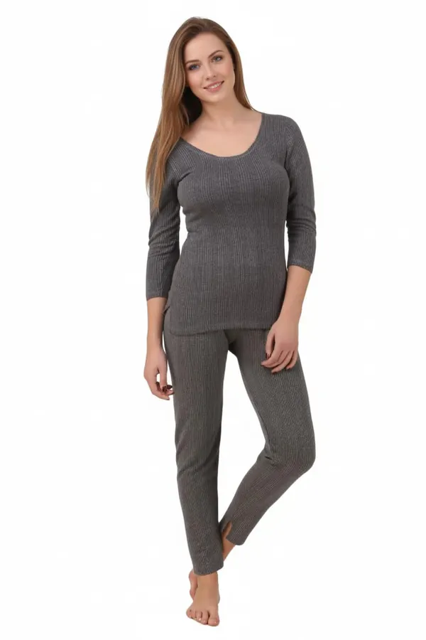 Womens_Poly_Cotton_Quilted_Thermal_Set