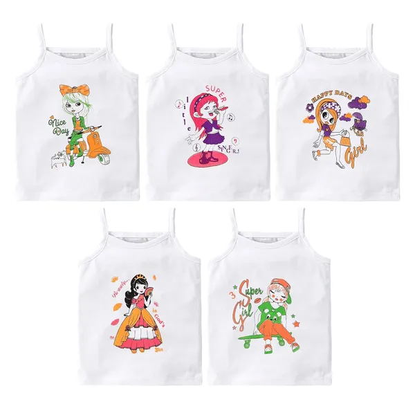 Girls_Cotton_Camisole_Pack_Of_5