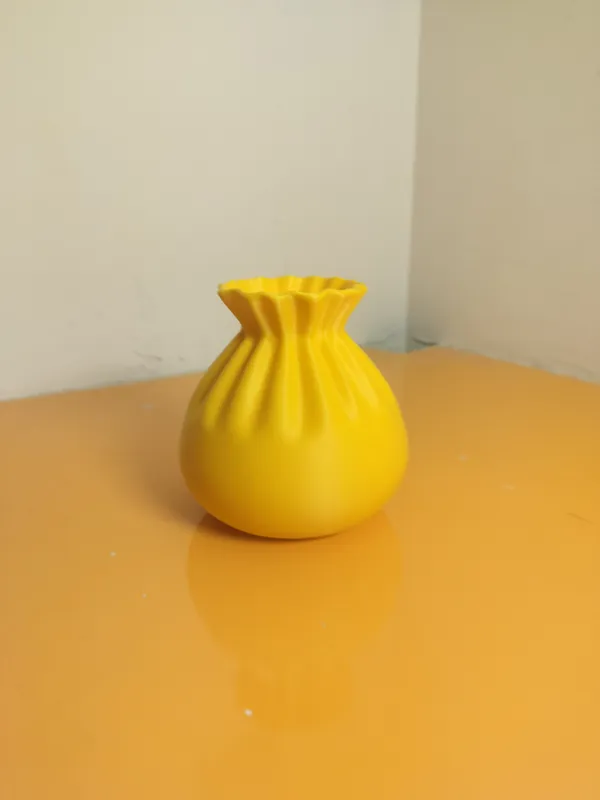 Potli_Vase_Yellow