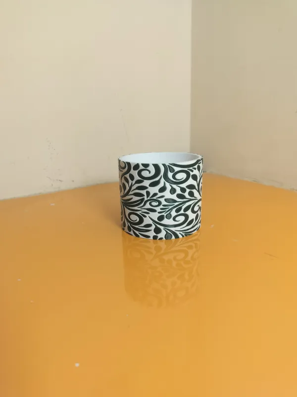 Floral_Textured_Planter_w/o_Base