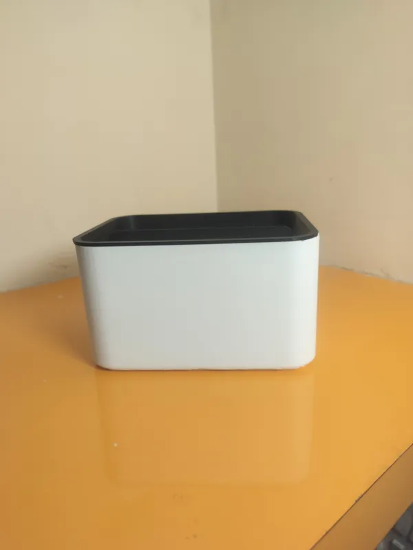 Tissue_Box_and_Remote_Holder_White_and_Black
