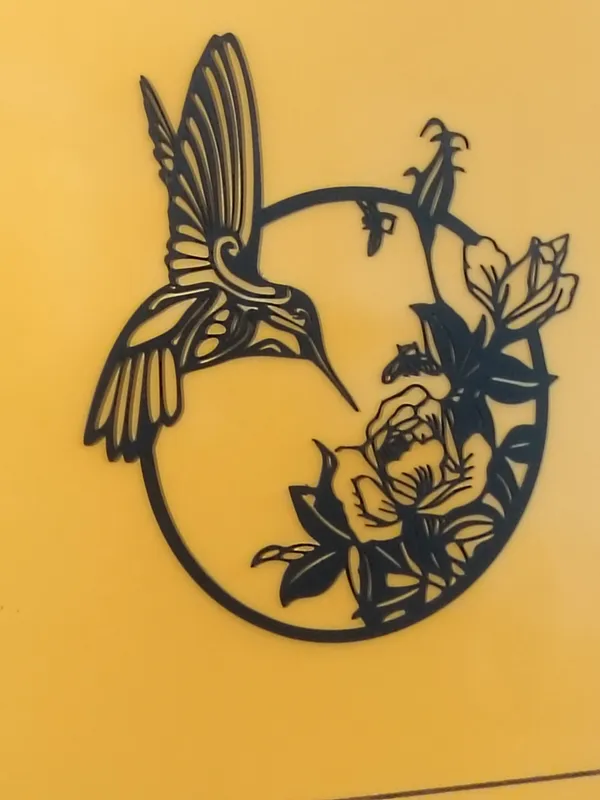 Wall_Art_Black_-_Butterfly,_Humming_Bird,Wisdom_Tree