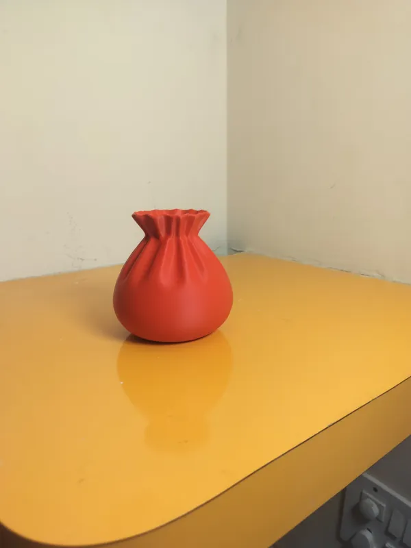 Potli_Vase_Red