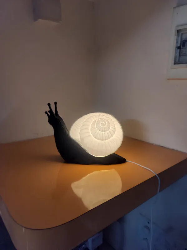 Snail_Lamp_with_LED_Kit