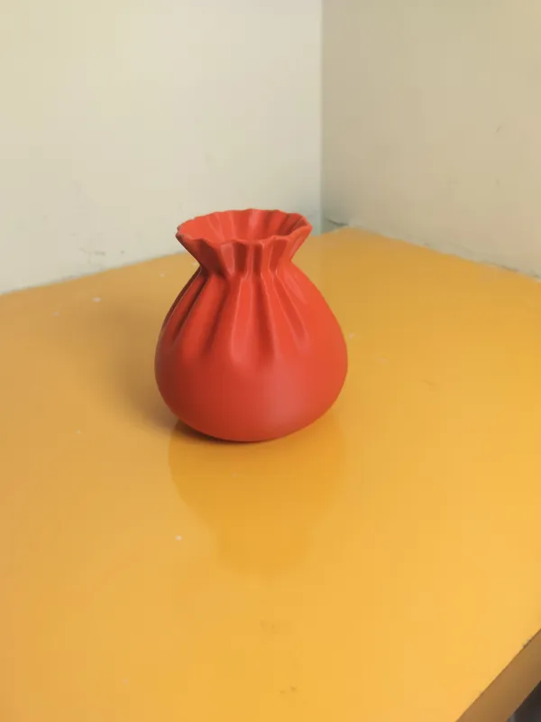 Potli_Vase_Red