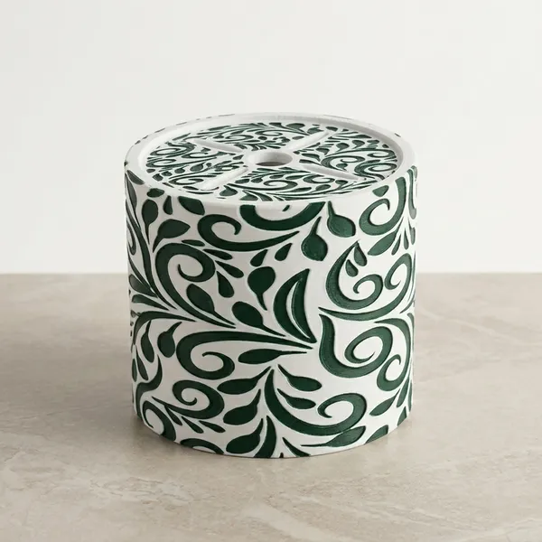 Floral_Textured_Planter_w/o_Base
