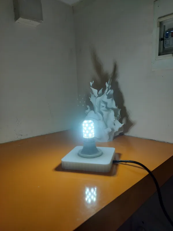 Coral_light_E27_Base_&_LED