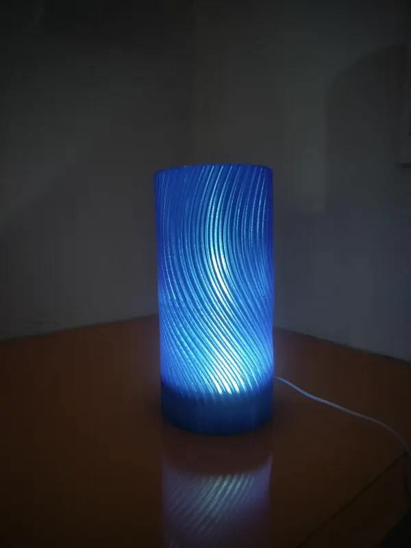 Fluid_Translucent_Blue_Light_with_LED_Kit