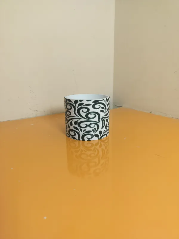 Floral_Textured_Planter_w/o_Base