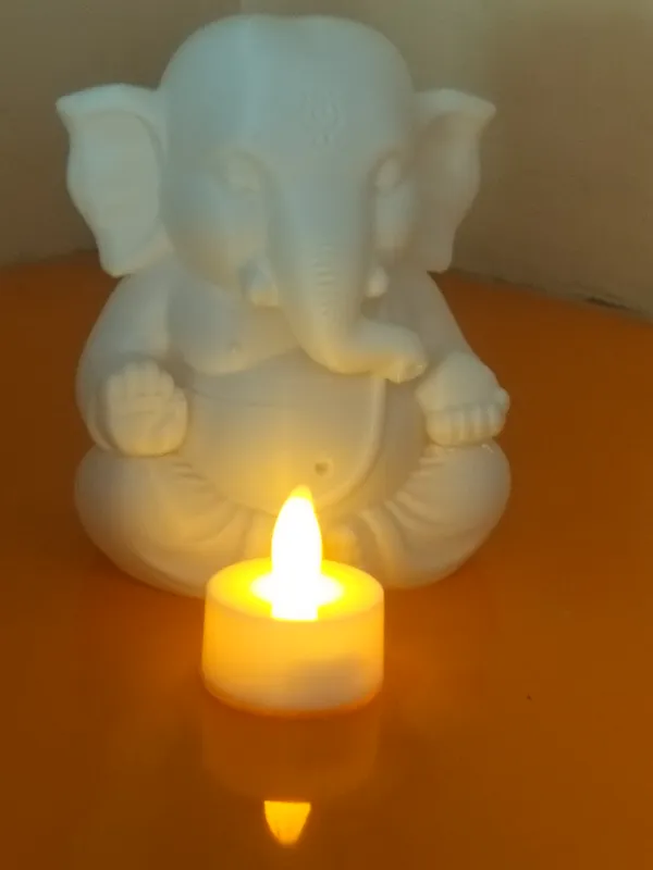 Ganesha_LED_Tlight_holder_Large