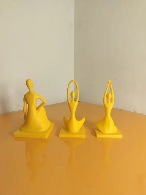 Harmony_Pose_Trio_(Set_of_three)_Yellow