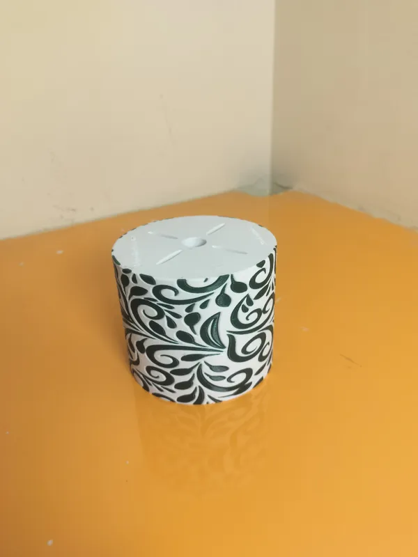 Floral_Textured_Planter_w/o_Base