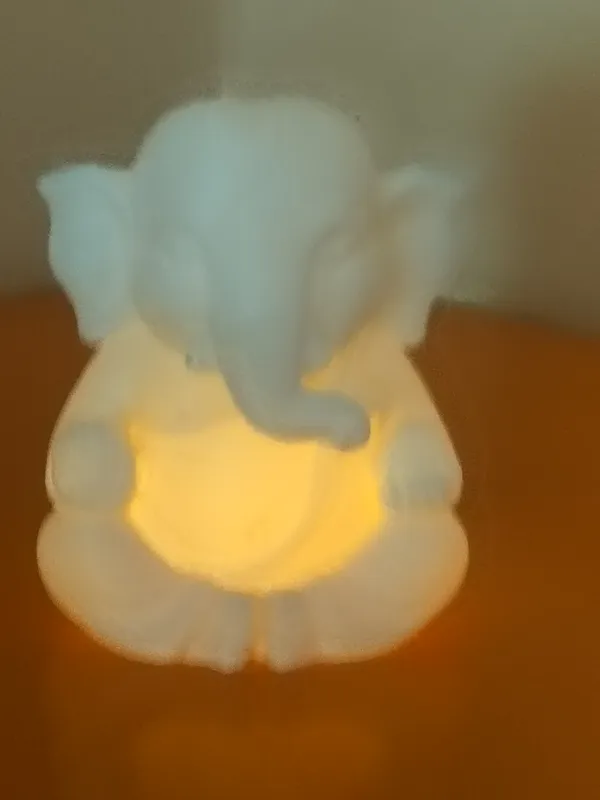Ganesha_LED_Tlight_holder_Large