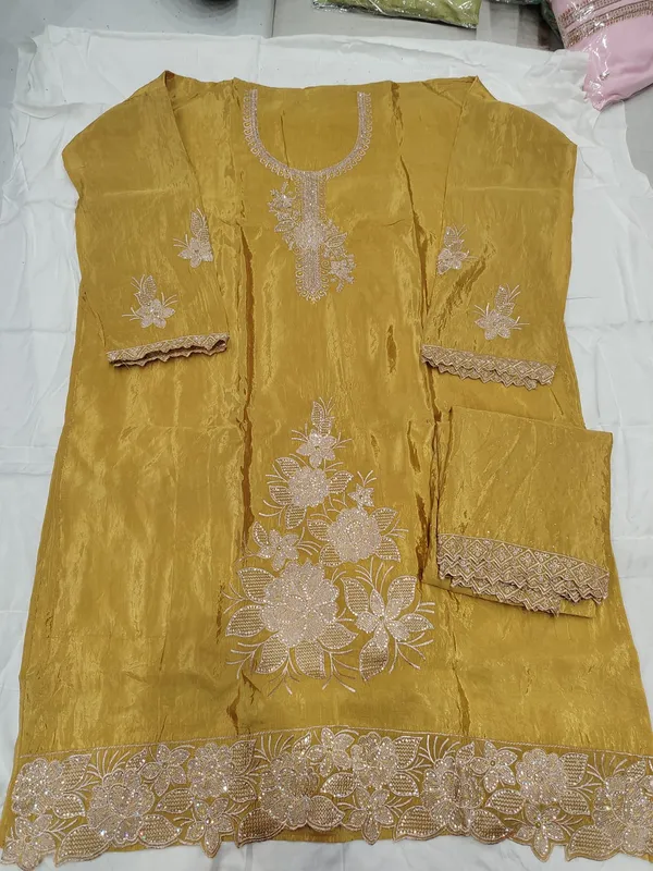 Mustard_Embroidered_Straight_Kurta_for_Women(unstitched_top-silk_,salwar-rayon_,dupatta-chiffon)