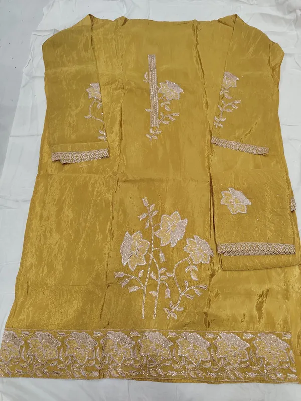 Mustard_Embroidered_Kurta_for_Women(unstitched_top-silk_,salwar-rayon_,dupatta-chiffon)