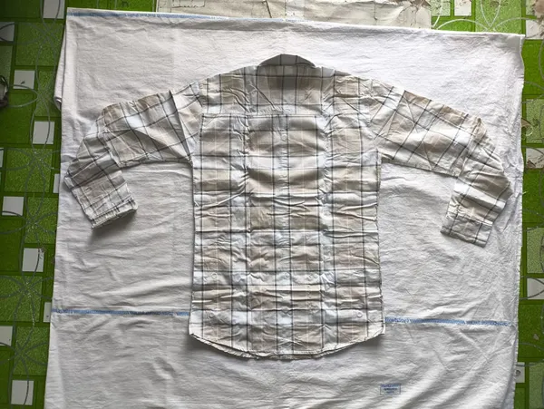 White_Check_Pattern_Full_Sleeve_Shirt_for_Men