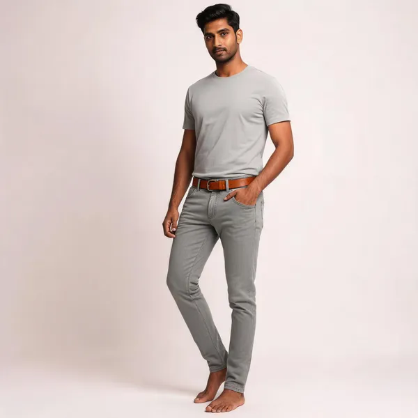 Grey_Cotton_Slim_Fit_Jeans_For_Men
