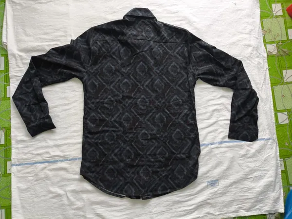 Black_Textured_Casual_Shirt_for_Men