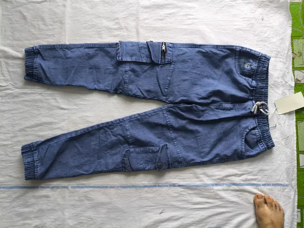 Blue_Textured_Cargo_Jogger_Pants_for_Boys