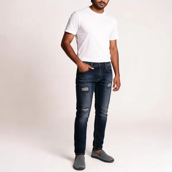 Black_Cotton_Blend_Distressed_Slim_Fit_Jeans_For_Men
