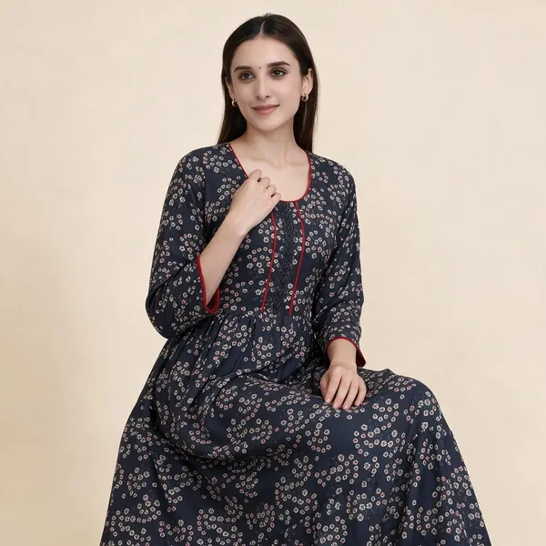 Blue_Premium_Alpine_Cotton_Nightdress_For_Women