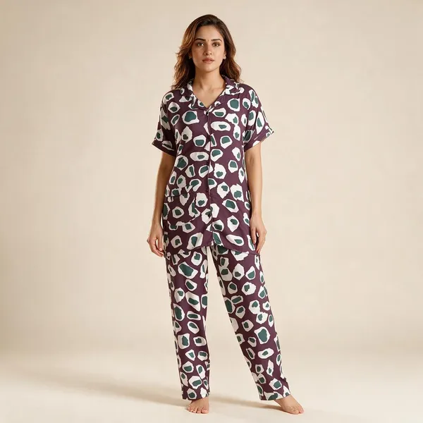 Multicolor_Premium_Rayon_Nightdress_For_Women