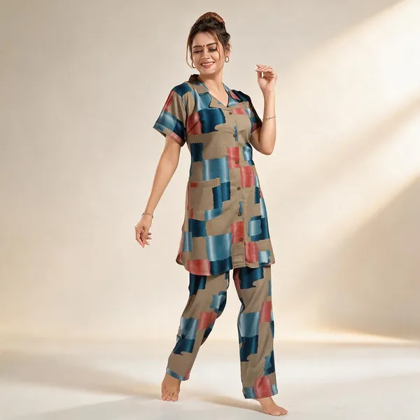 Multicolor_Premium_Rayon_Nightdress_For_Women