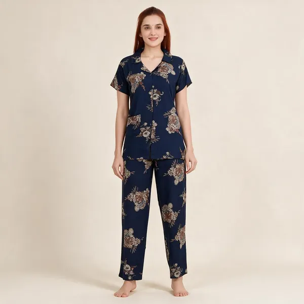 Navy_Blue_Premium_Alpine_Cotton_Nightdress_For_Women
