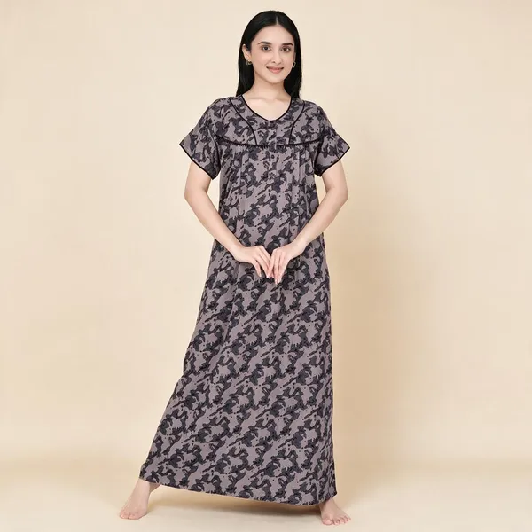 Grey_Premium_Alpine_Cotton_Nightdress_For_Women