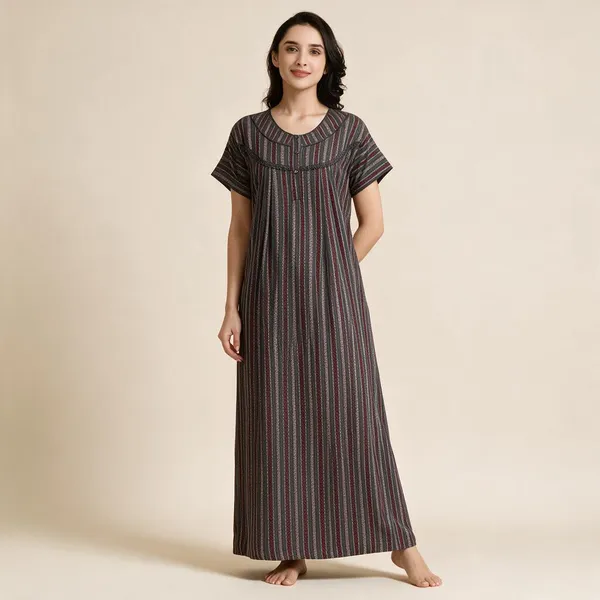 Grey_Premium_Alpine_Cotton_Nightdress_For_Women