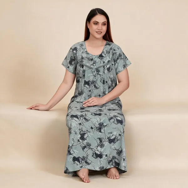 Grey_Premium_Alpine_Cotton_Nightdress_For_Women