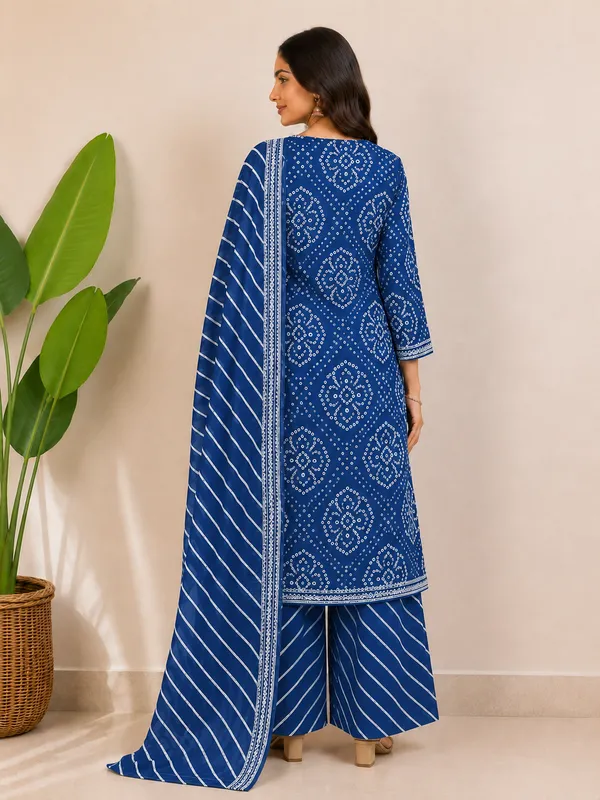 Blue_Cotton_Straight_Printed_Kurta_Set_For_Women