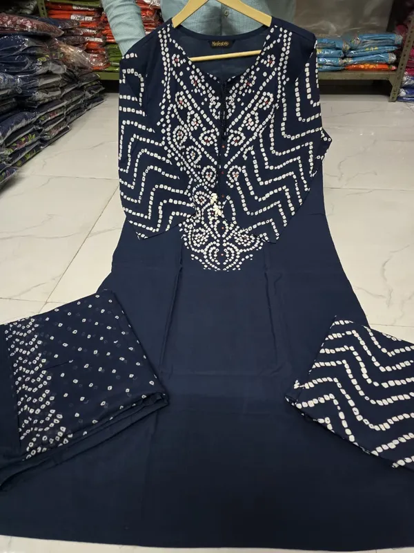 Navy_Cotton_Straight_Printed_Kurta_Palazzo_Set_For_Women