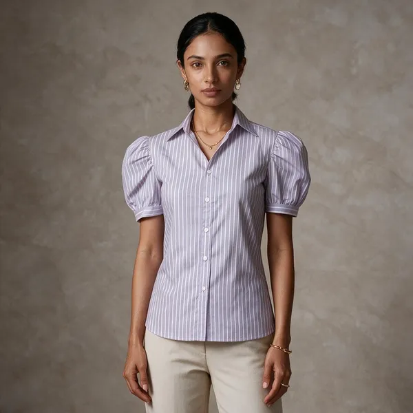 Lavender_Cotton_Shirt_For_Women