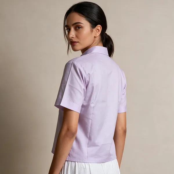 Lavender_Cotton_Shirt_For_Women