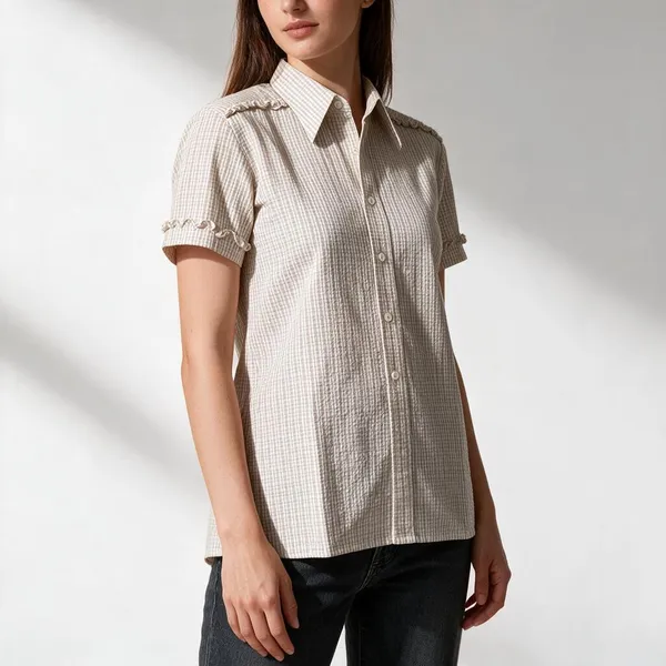 Grey_Cotton_Shirt_For_Women