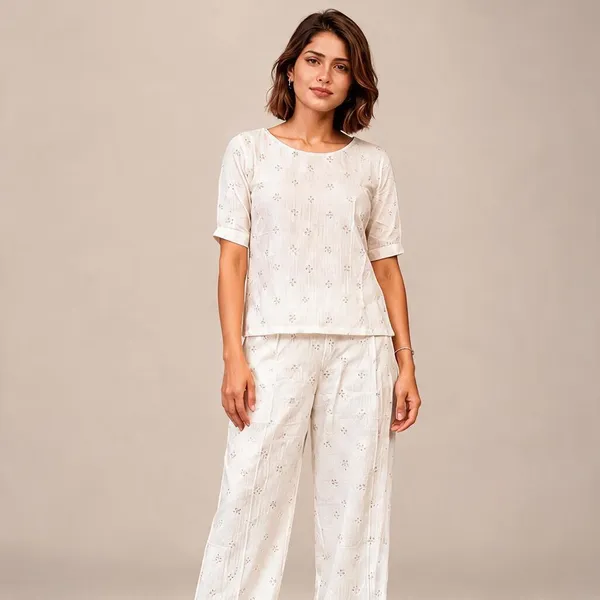 White_Double_Mal_Lounge_Set_For_Women