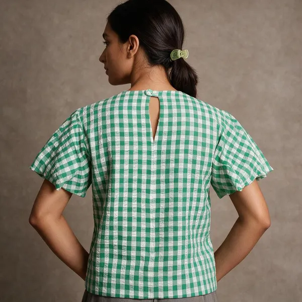 Green_Cotton_Top_For_Women
