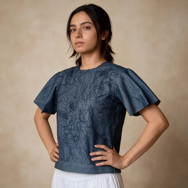 Blue_Denim_Relaxed_Top_For_Women