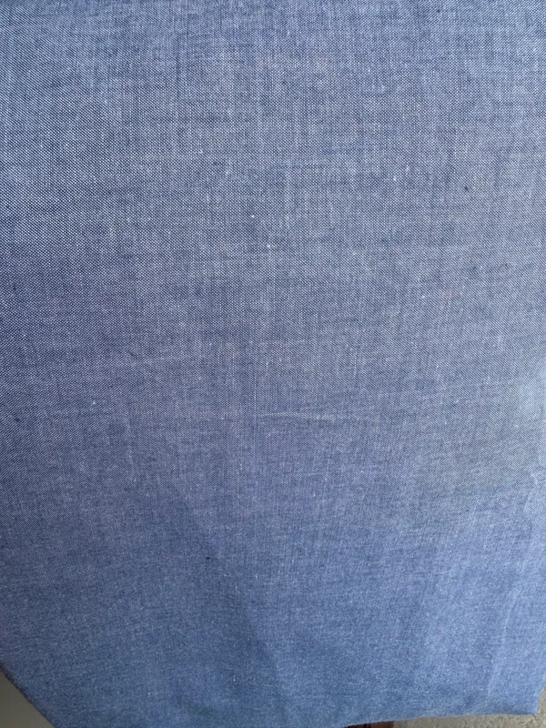 Blue_Formal_Linen_Top_For_Women