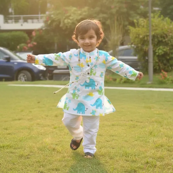 Blue_And_White_Cotton_Straight_Fit_Kurta_Pyjama_Set_For_Boys