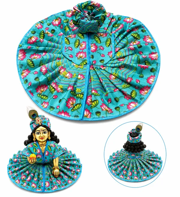 Turquoise_Floral_Laddu_Gopal_Poshak