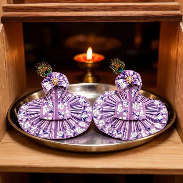 Purple_Cotton_Floral_Laddu_Gopal_Poshak_-_Pack_of_2