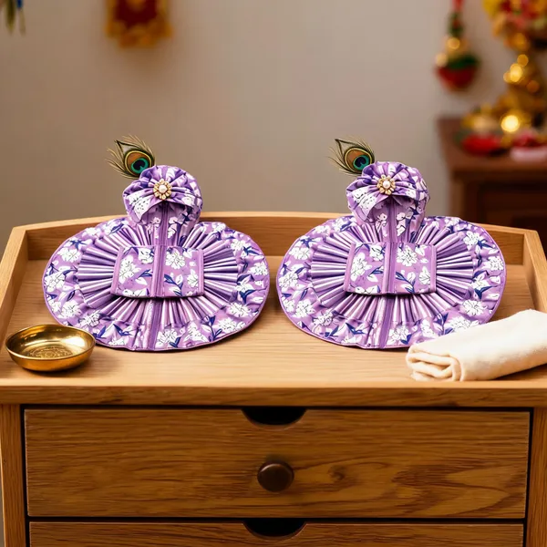 Purple_Cotton_Floral_Laddu_Gopal_Poshak_-_Pack_of_2
