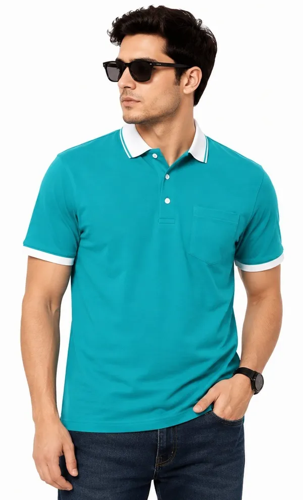 Teal_Polo_T-Shirt_for_Men