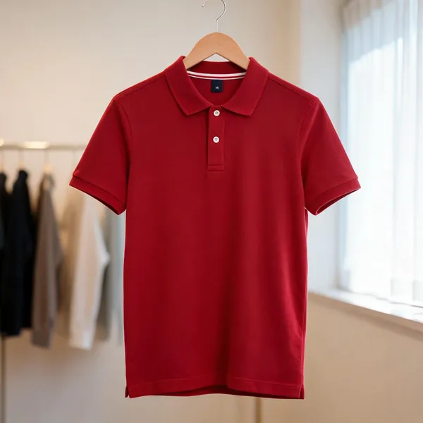 Red_Cotton_Regular_Fit_Polo_T-Shirt_For_Men